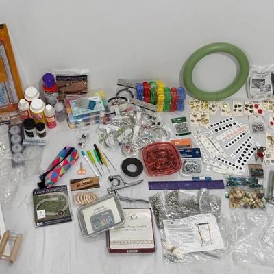 Huge Craft Supply Lot – Sewing, Quilting, Jewelry & DIY Tools