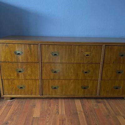 Drexel Dresser With Brass Hardware