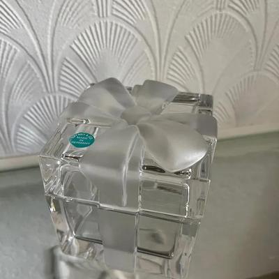 Tiffany Crystal Box & Other Crystal Items