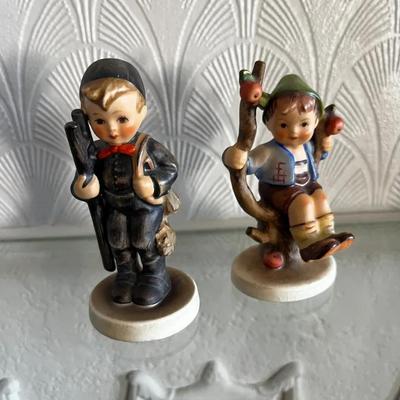 Goebel Hummel "Apple Tree Boy" & “Chimney Sweep “ Figurines