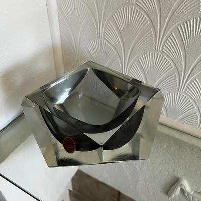 Murano glass ashtray, By Flavio Poli