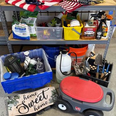 Garden Tools, Chemicals & Supplies Cleanout