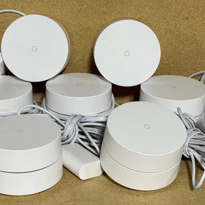Google Nest Home (7 Units) Mesh WiFi System With Power Cords