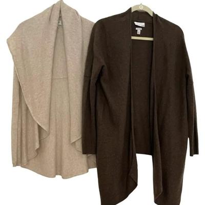 Long Cashmere Open Cardigans (2)