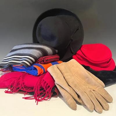 Winter Accessories with Cashmere, Hats, Gloves, Scarves