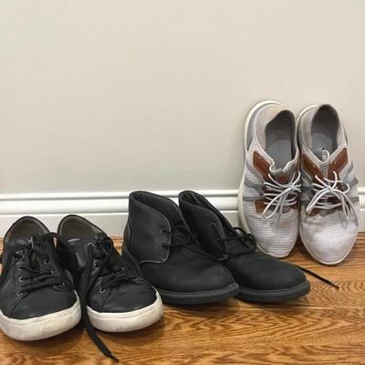 Leather and Canvas Shoes Men’s Size 10