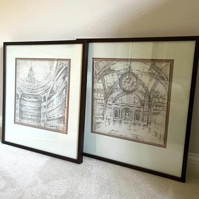 Harper Interior Architecture Sketch Giclees (2)