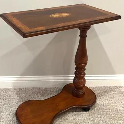 Butler Olive Ash Burl Mabry Mobile Desk Table