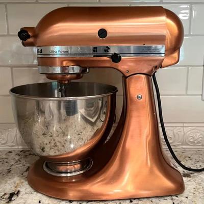 KitchenAid Coppertone Stand Mixer with Attachments
