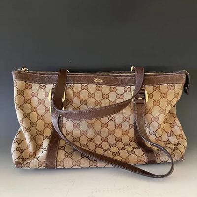 Genuine Gucci Logo Handbag, Vintage