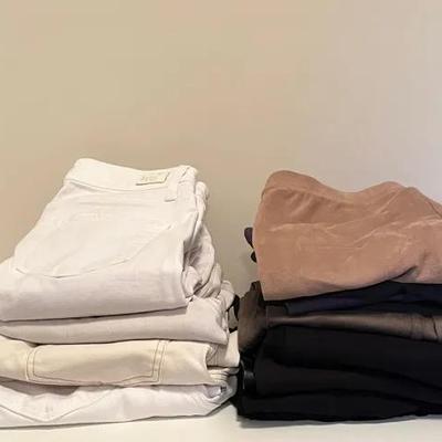 White Jeans and Athleisure Pants