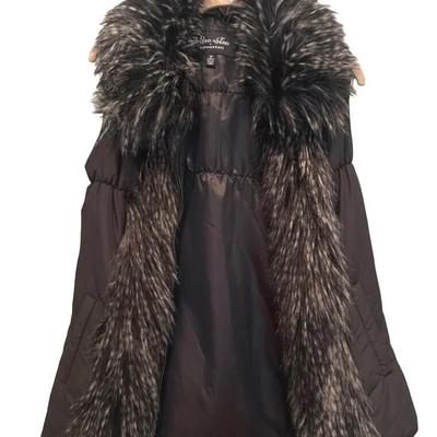 Outdoor Edition by Parkhurst Faux Fur Trimmed Puffer Vest