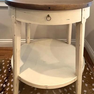 Monarch for Century Furniture Painted Round Occasional Table