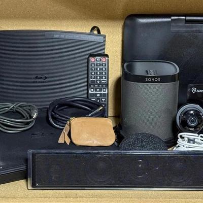 Home Electronics With 2 Samsung BluRay Players, Sonos Speaker, Nest & Ring Cameras, Bose & More
