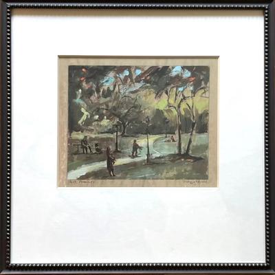 Signed Print “Park Musings”