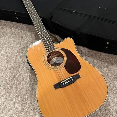 Corbin Acoustic Electric Guitar with Case