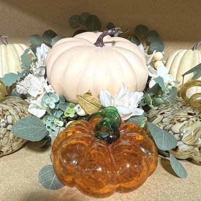 Fall Harvest Pumpkin Décor Assortment
