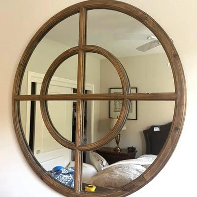 Uttermost Architectural Window Frame Mirror