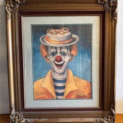 4070 • red skeleton painting