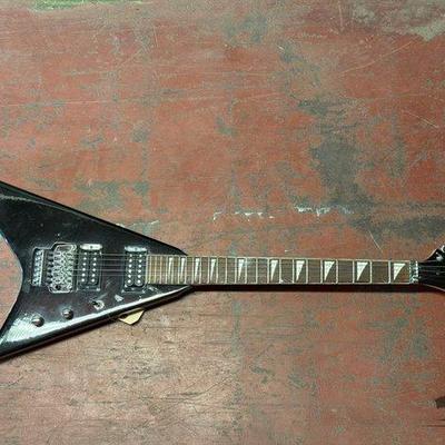 Sale Photo Thumbnail #105: 6132 • sky flying v electric guitar