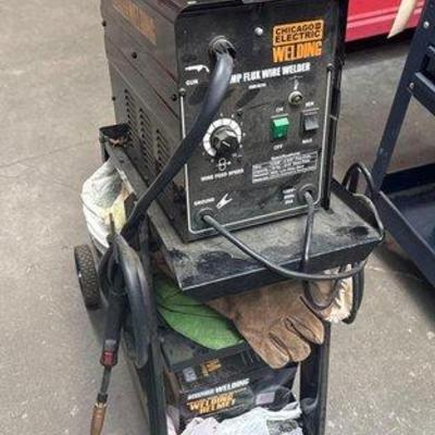 2406 • chicago electric 90 amp flux wire welder