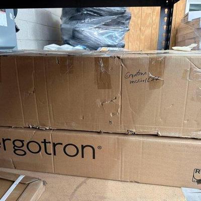 Sale Photo Thumbnail #40: 2524 • 2 ergotron vertical lifts