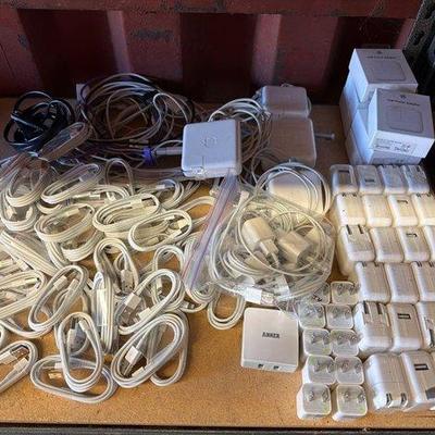 Sale Photo Thumbnail #67: 6056 •  usb power adapters and lightning charging cables