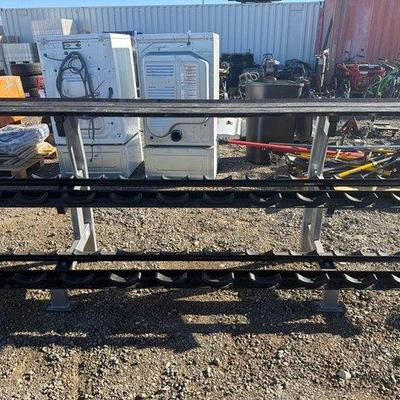 85024 • hammer strength 3 tier dumbbell rack