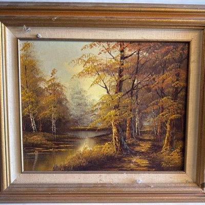 4074 • framed painting