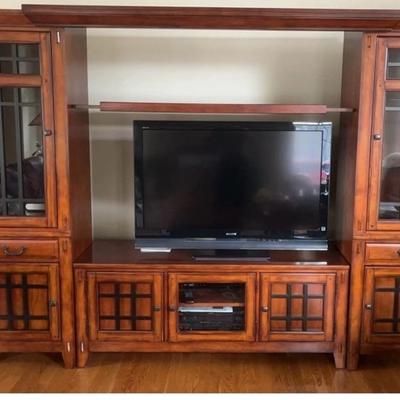 Broyhill Entertainment Center - can be separated into 3 parts