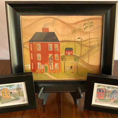 Three Framed Prints By Artist Kolene E Spicher