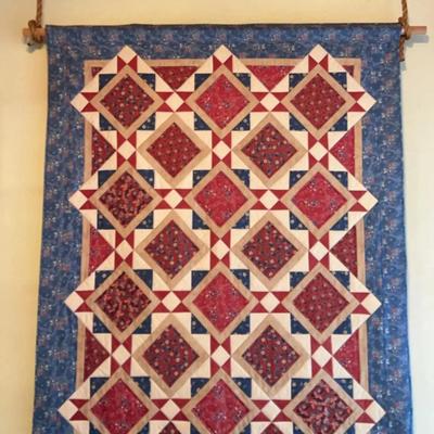 Handmade Wall Hanging Quilt