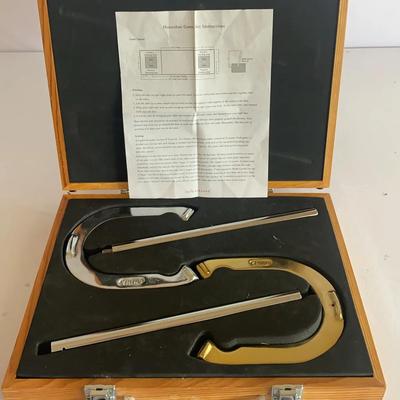 Horseshoe Game Set In Wooden Box