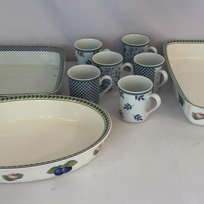 Villeroy & Boch Casserole Dishes And Mugs