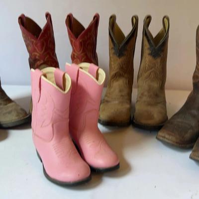 Children’s Leather Cowboy Boots