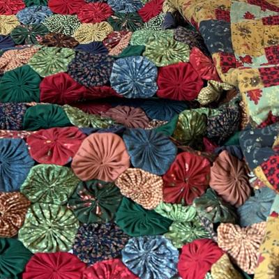 Two handmade quilts