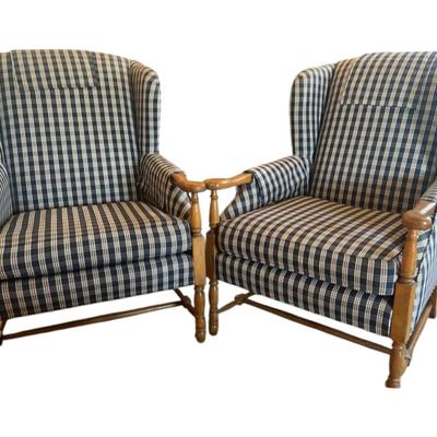 2 High back Chairs With Arm Rest