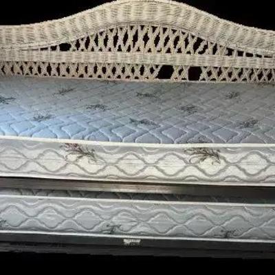 Wicker Day Bed Trundle