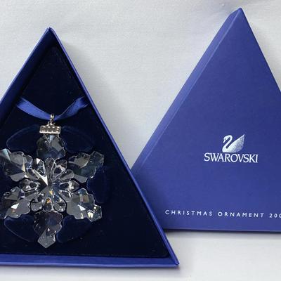 Swarovski Crystal 2008 Snowflake Christmas Ornament