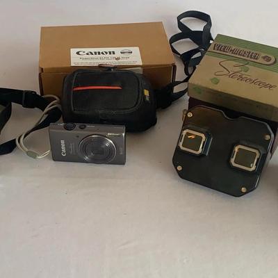 Vintage Cameras And View-Master Stereoscope