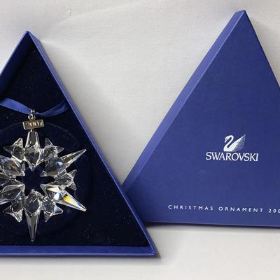 Swarovski Crystal 2007 Snowflake Christmas Ornament