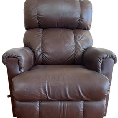 La-Z-Boy Brown Leather Recliner