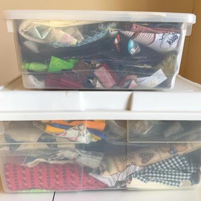 Fabric Tubs - Lot 4