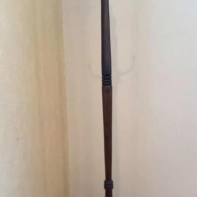 Vintage Wood Coat Rack