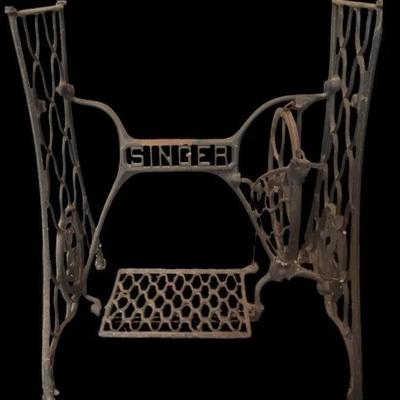 Antique Singer Sewing machine base - perfect to make repurposed table