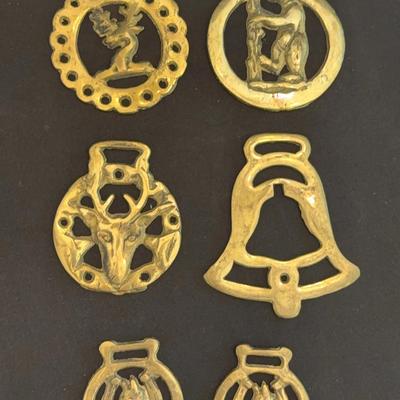 Collection of horse brass (6 total)