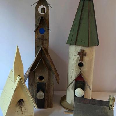 Wooden Village Decor