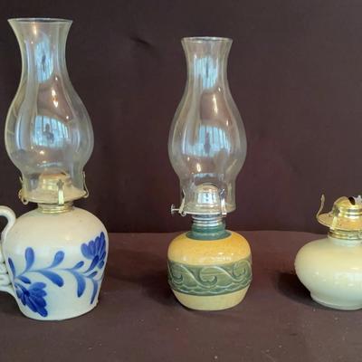 Vintage Oil Lamps