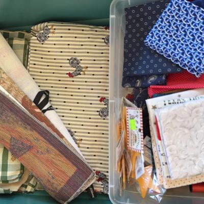 Fabric Tub Lot 9