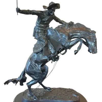 “Bronco Buster” by Frederic Remington